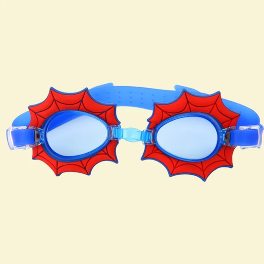 Child Swim Cap Shark Swimming Goggles Kids Earplugs Nose Clip, Boys 3-Piece Swim Set (3-12 Years Old)