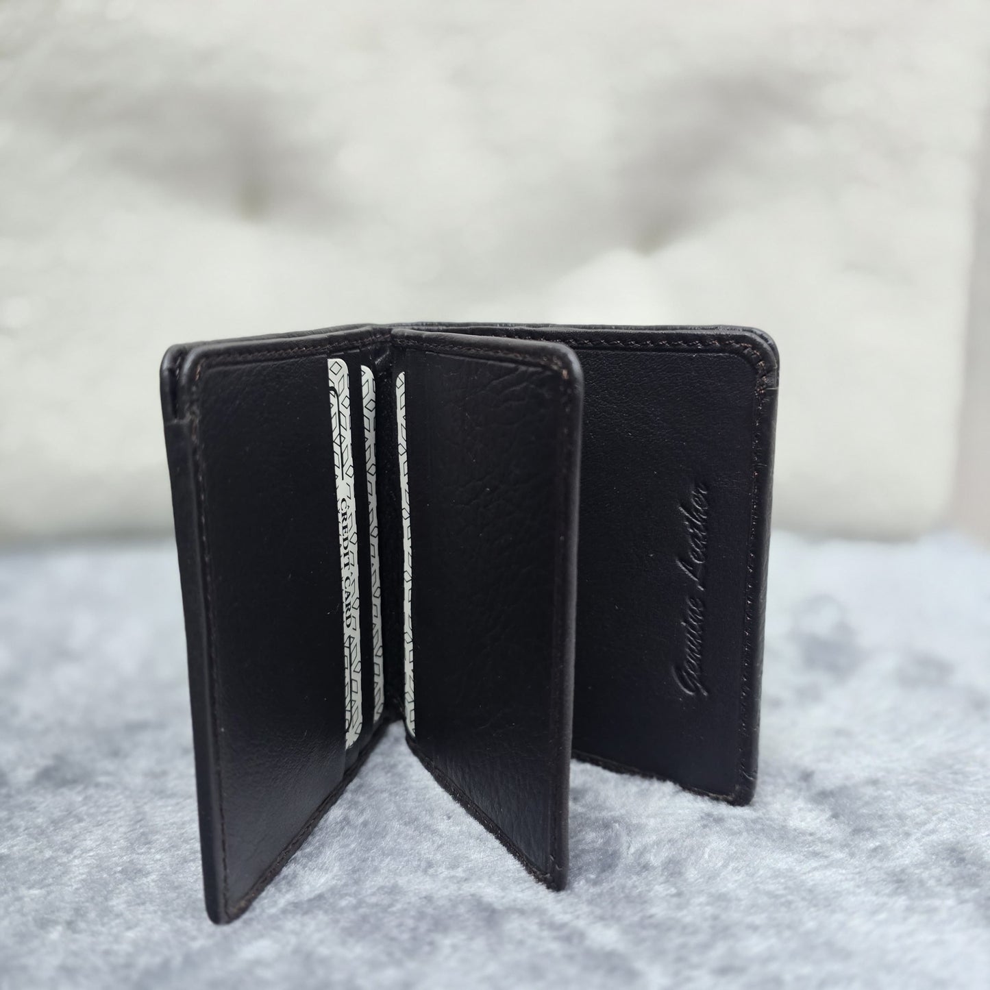 Men’s Genuine Leather Wallet (4800) – Brown