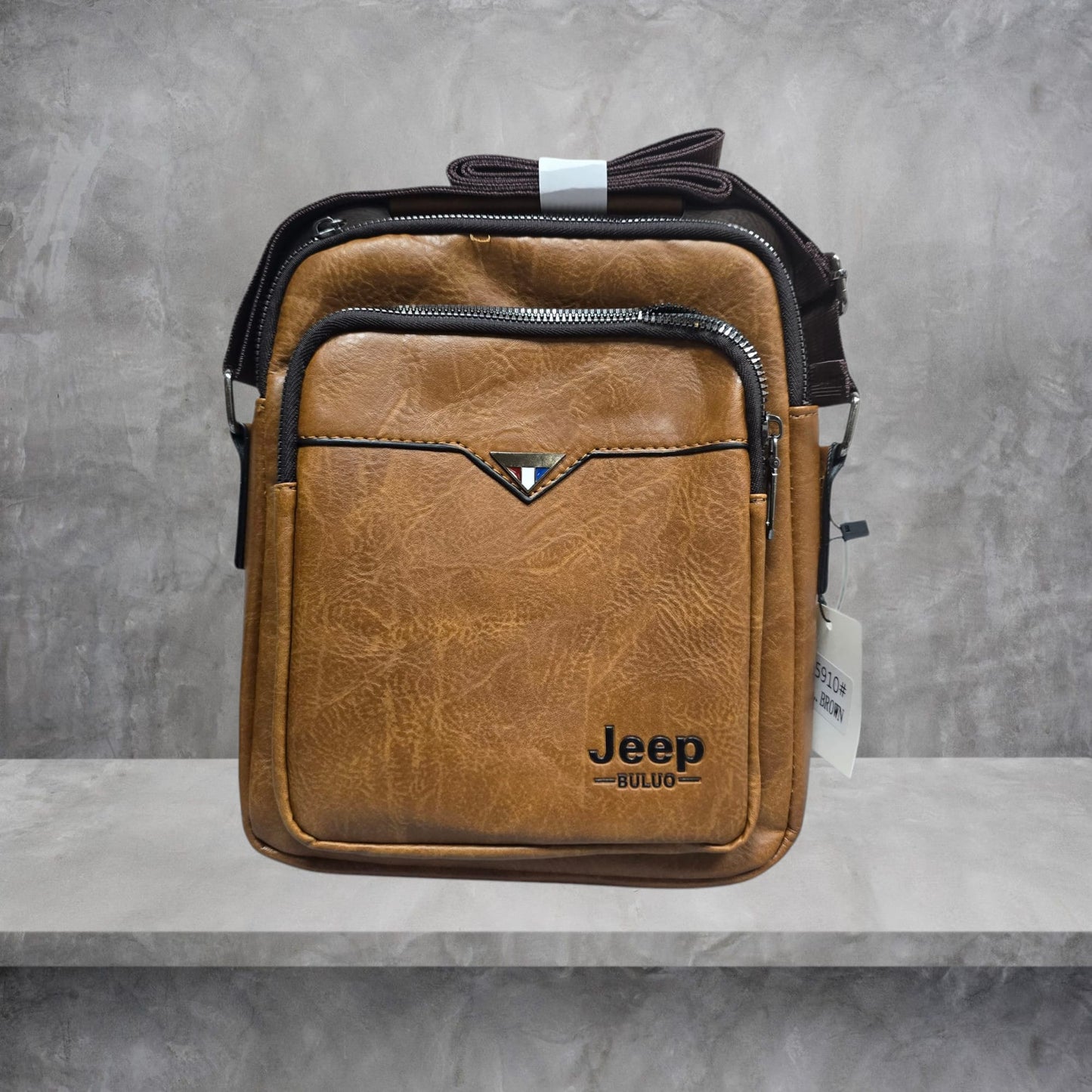 TRAVEL BAG PU CROSS BODY SHOULDER BAG FOR MEN-A19-5910