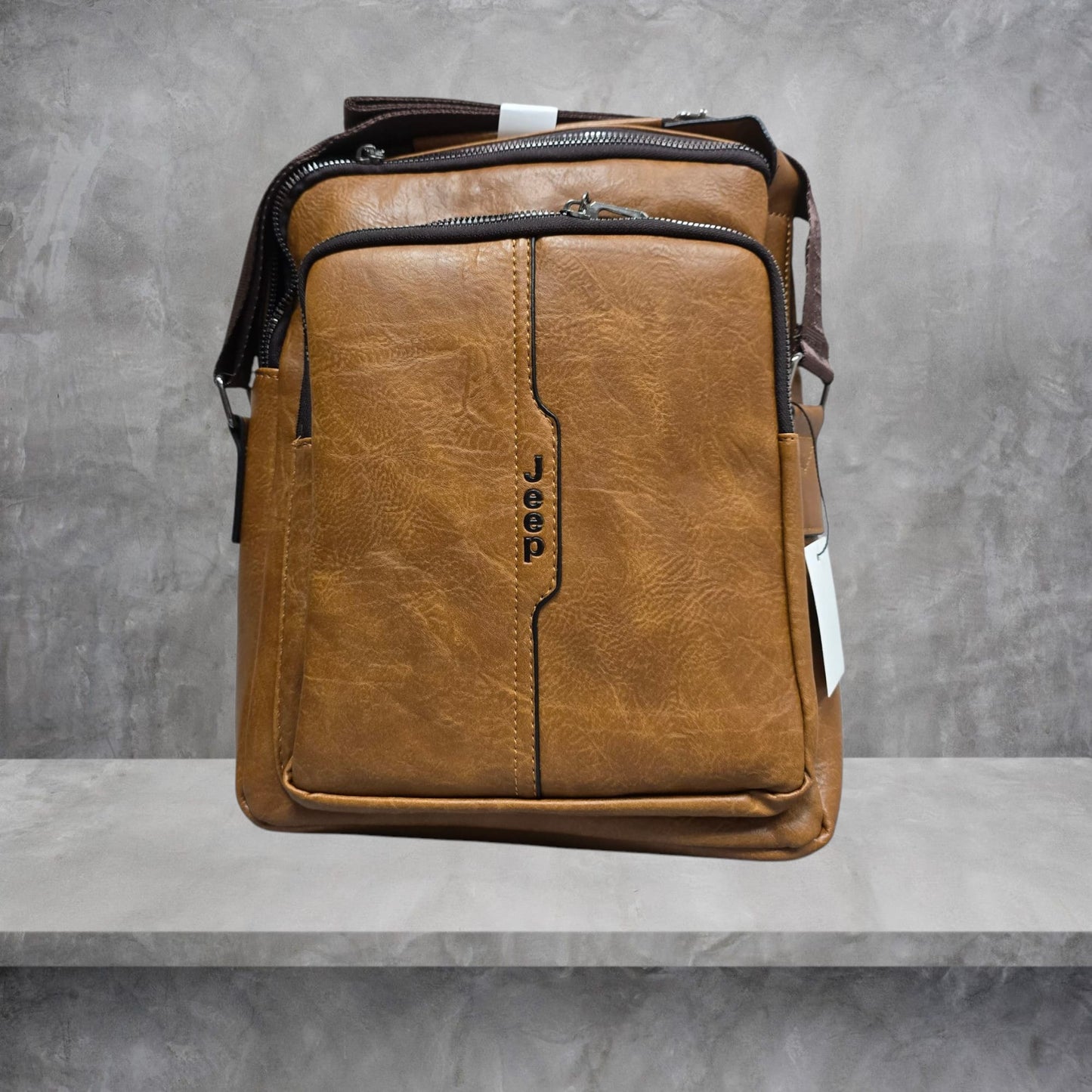 TRAVEL BAG PU CROSS BODY SHOULDER BAG FOR MEN-A21-9906