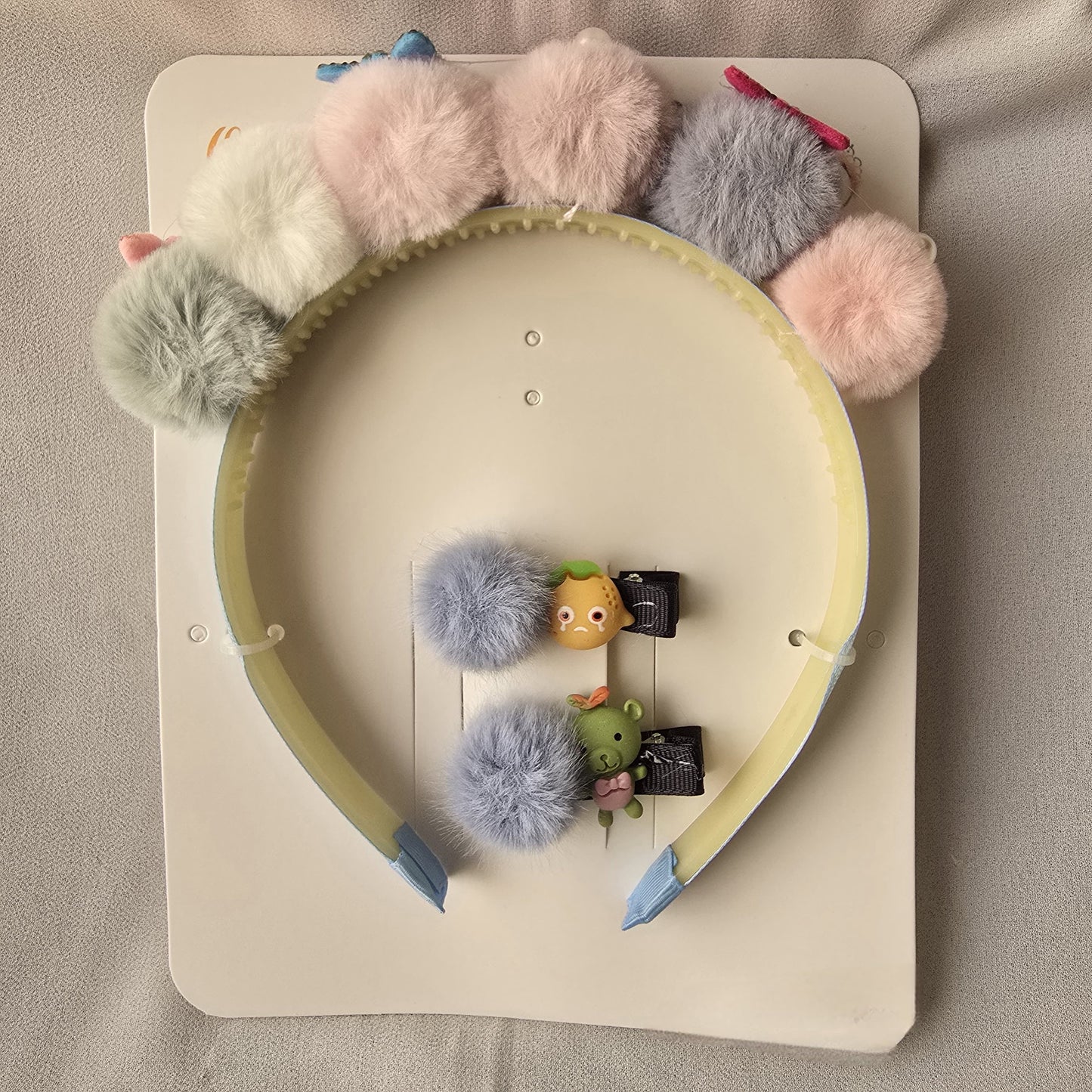 Cute Hair Band & Clip Set