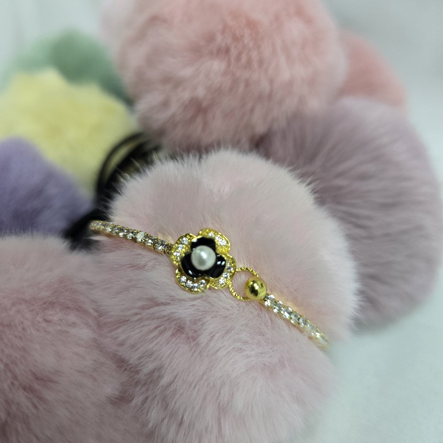 Gold Plated Bangle with Stone – Assorted Designs