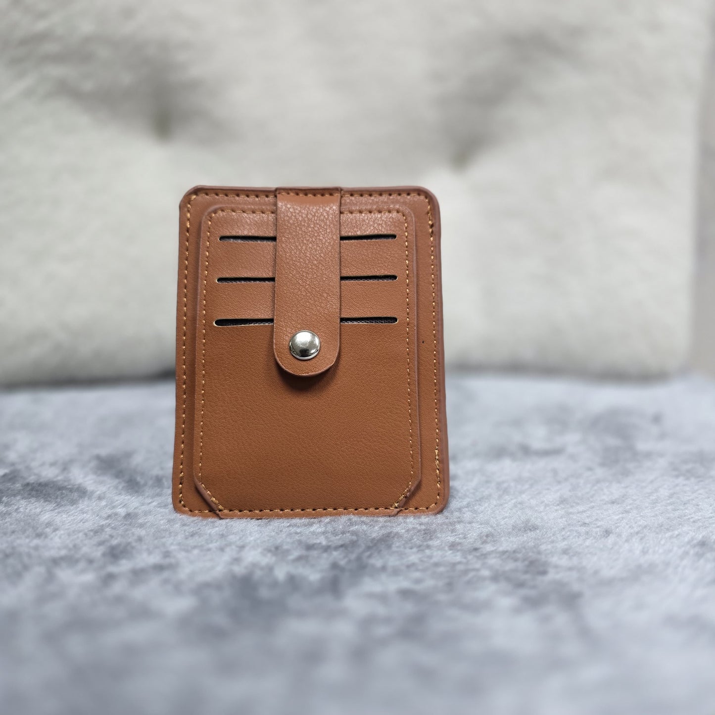 Men’s PU Leather Card Holder (HC1160) - Brown
