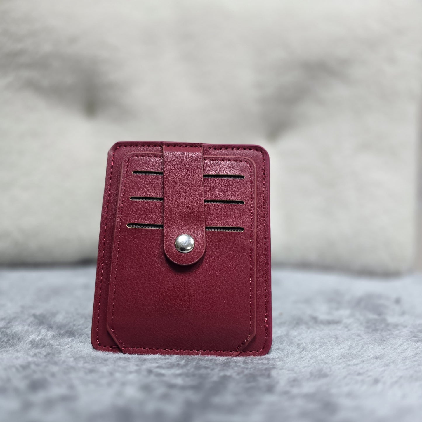 Men’s PU Leather Card Holder (HC1160) - Red