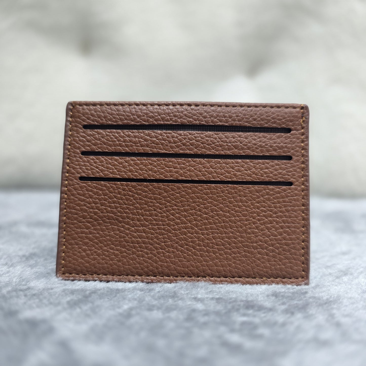 Men’s PU Leather Card Holder (HC424-4) - Light Brown