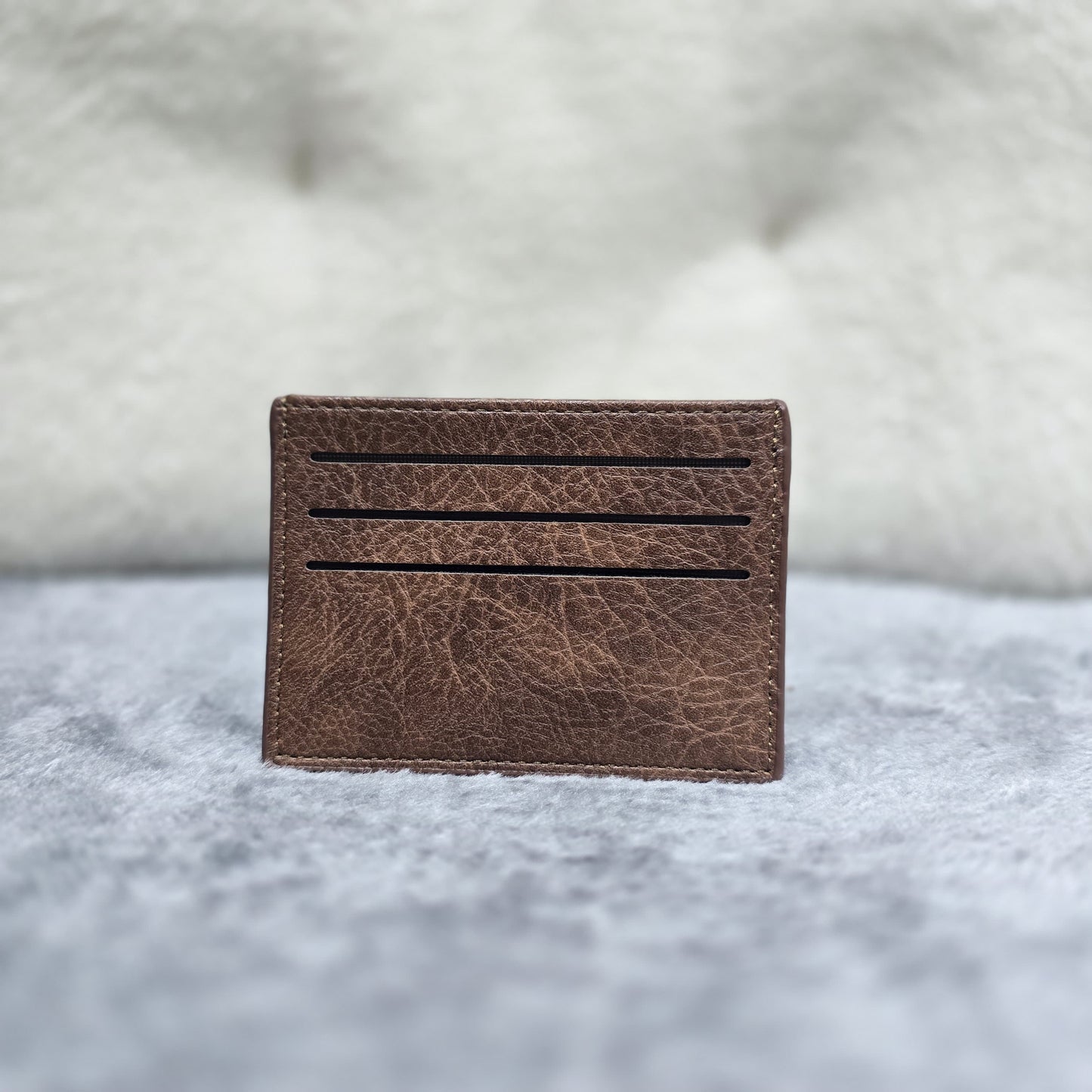 Men’s PU Leather Card Holder (HC424-6) - Brown