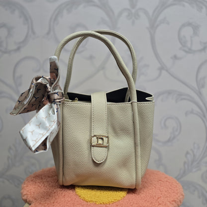 Women’s Luxury Designer Handbag  With Scarf