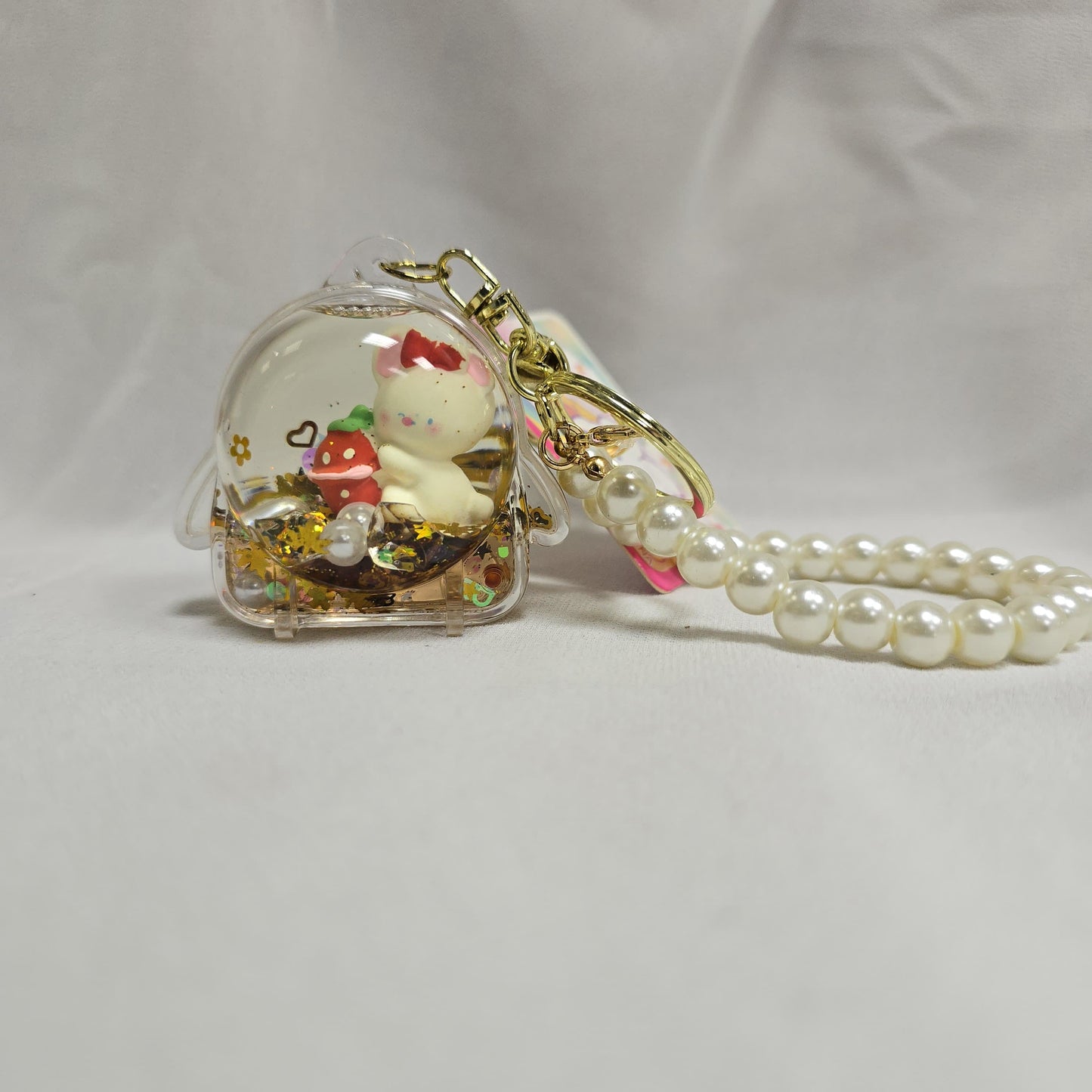 Creative Glitter Keychain – Assorted Designs