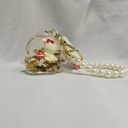 Creative Glitter Keychain – Assorted Designs