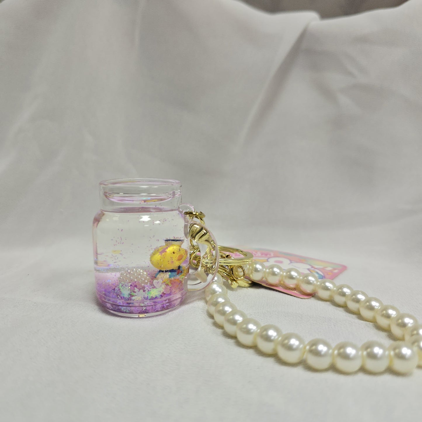 Creative Glitter Keychain – Assorted Designs