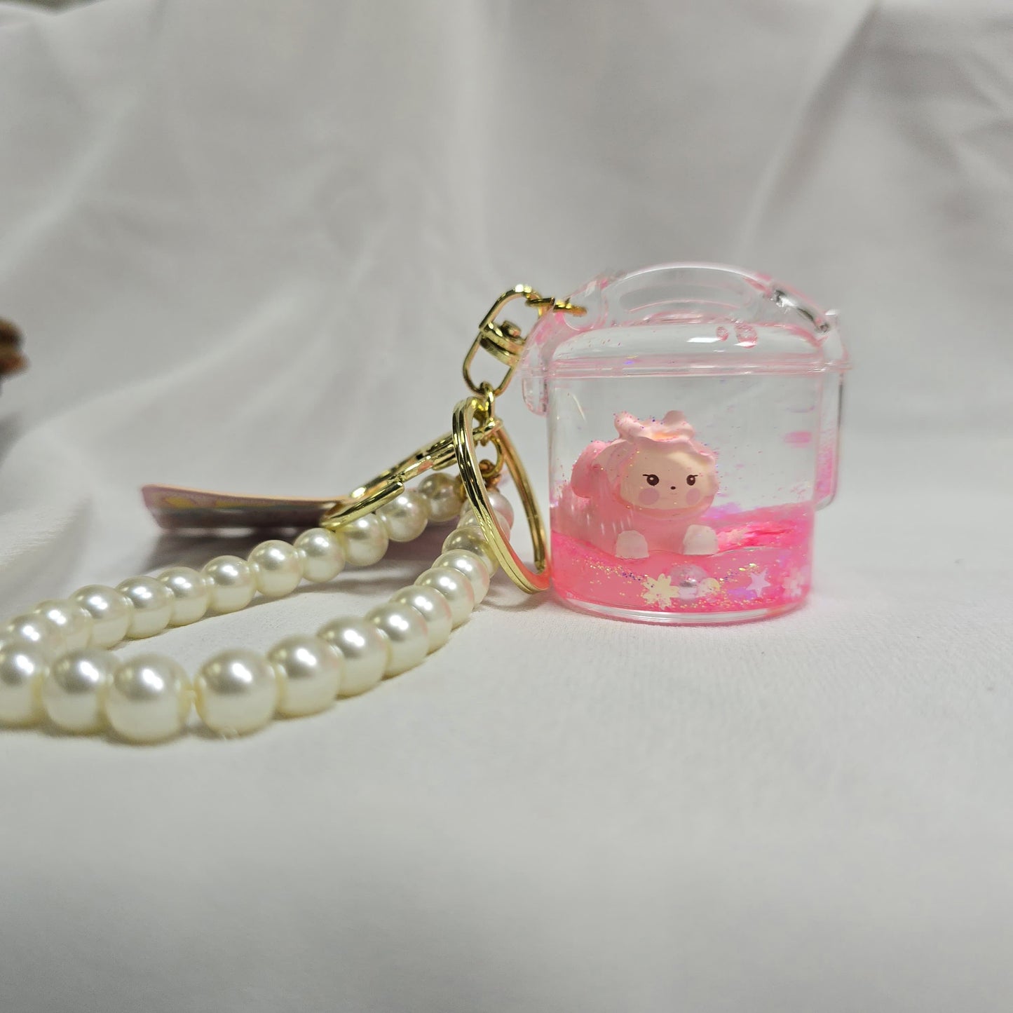 Creative Glitter Keychain – Assorted Designs