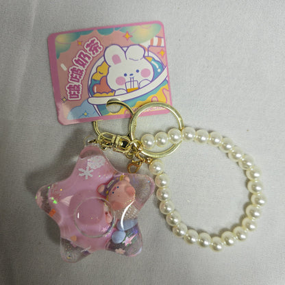 Creative Glitter Keychain – Assorted Designs