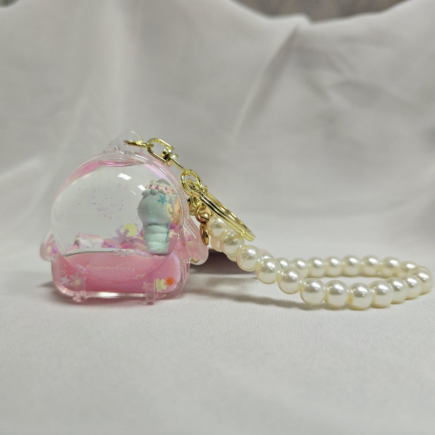 Creative Glitter Keychain – Assorted Designs