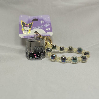 Creative Glitter Keychain