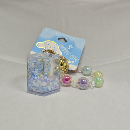 Creative Glitter Keychain