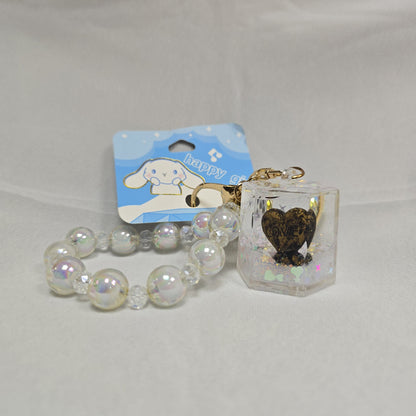 Creative Glitter Keychain