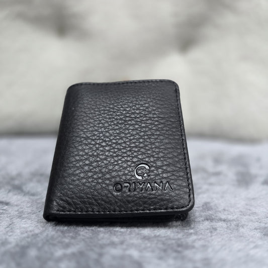 Men’s Genuine Leather Wallet (4800) – Black