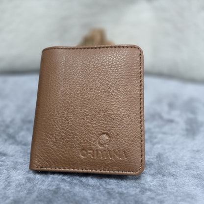 Men’s Genuine Leather Wallet (4800) – Tan