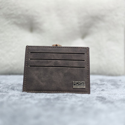 Men’s PU Leather Card Holder (514-6) - Coffee