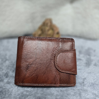 Men’s Genuine Leather Wallet (A15) – Brown