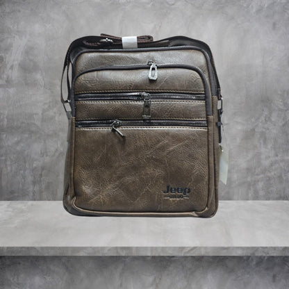 TRAVEL BAG PU CROSS BODY SHOULDER BAG FOR MEN-A24-9904