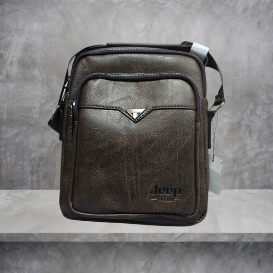 TRAVEL BAG PU CROSS BODY SHOULDER BAG FOR MEN-A19-5910