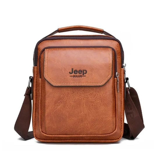 TRAVEL BAG PU CROSS BODY SHOULDER BAG FOR MEN A24-9902