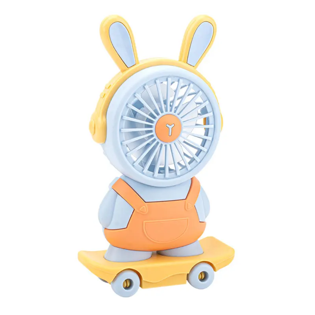 The Kids Mini Room Fan with Cute Animal Scooter