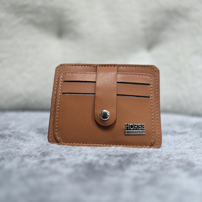 Men’s PU Leather Card Holder (HC1160) - Brown