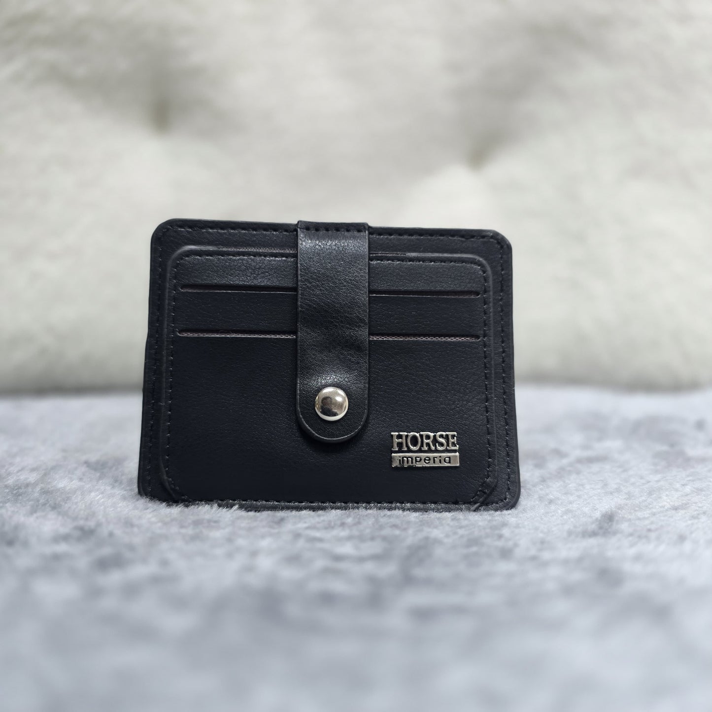 Men’s PU Leather Card Holder (HC1160) - Black