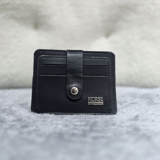 Men’s PU Leather Card Holder (HC1160) - Black