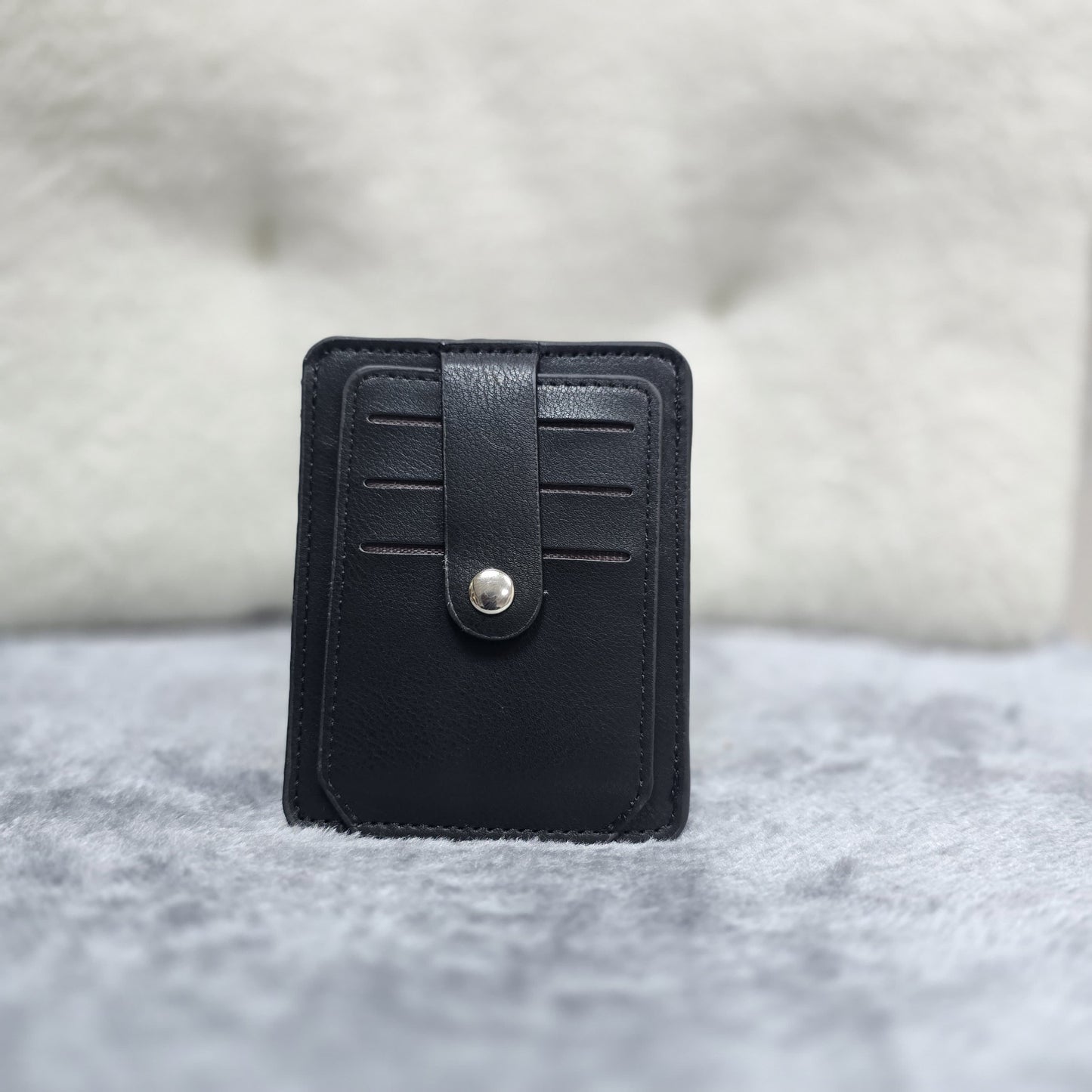 Men’s PU Leather Card Holder (HC1160) - Black
