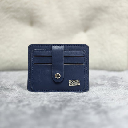 Men’s PU Leather Card Holder (HC1160) - Blue