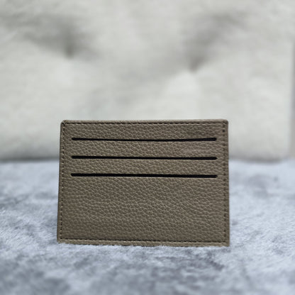 Men’s PU Leather Card Holder (HC424-4) - Dark Khaki