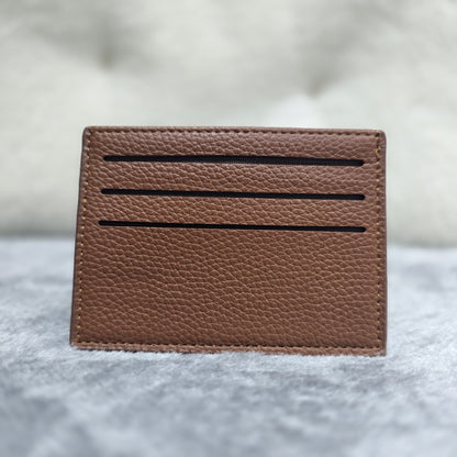 Men’s PU Leather Card Holder (HC424-4) - Light Brown