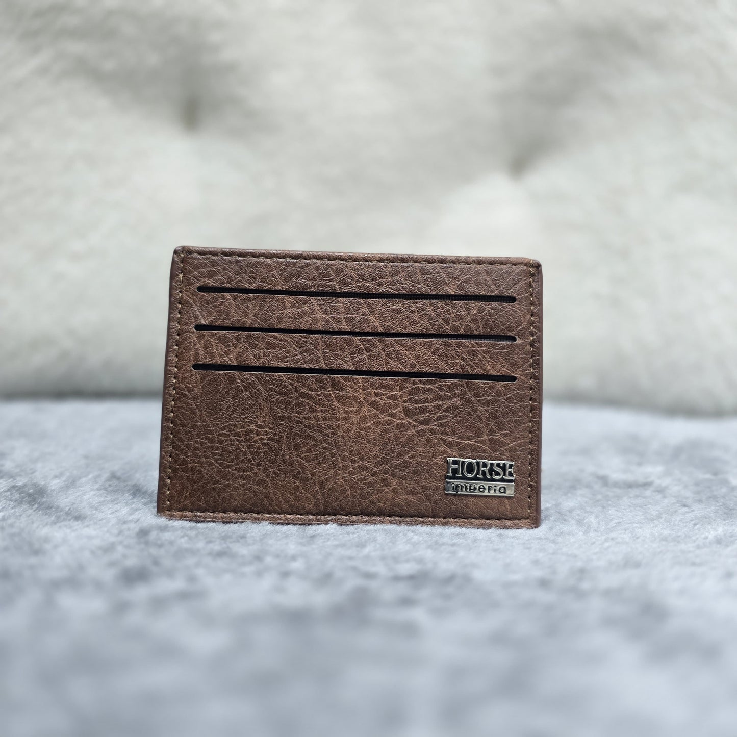 Men’s PU Leather Card Holder (HC424-6) - Brown