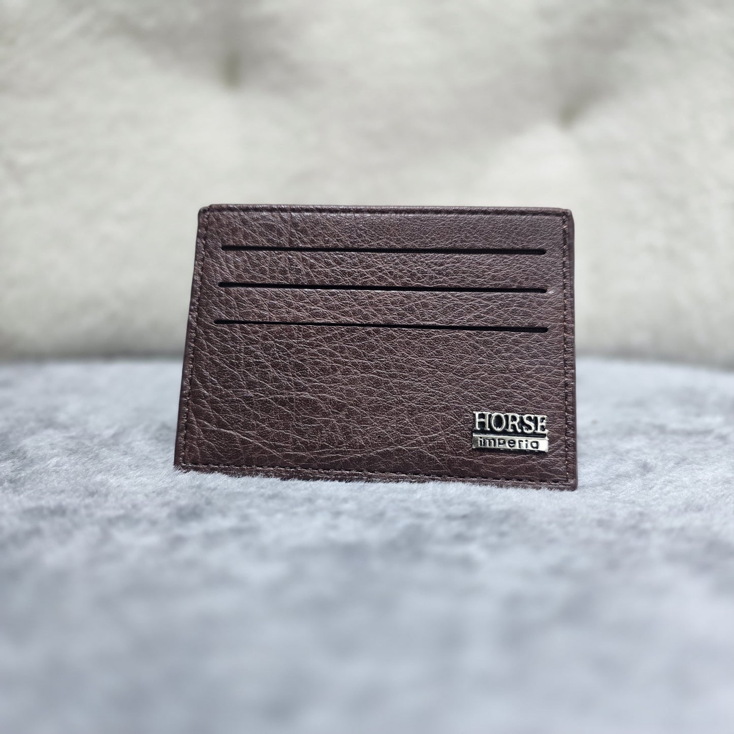 Men’s PU Leather Card Holder (HC424-6) - Dark Brown
