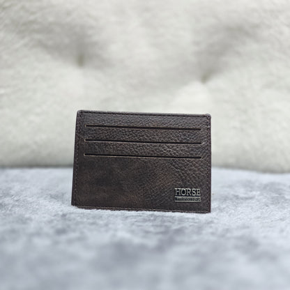 Men’s PU Leather Card Holder (HC424-6) - Dark Coffee