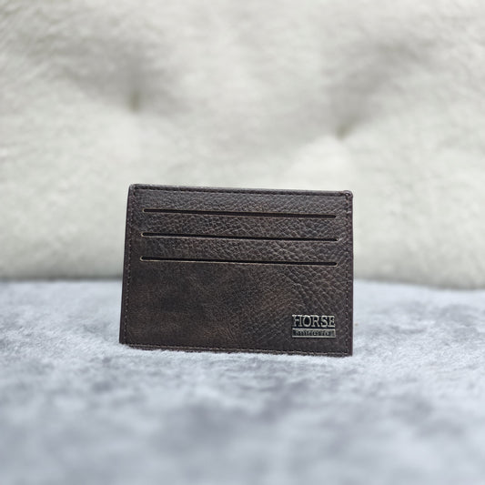 Men’s PU Leather Card Holder (HC424-6) - Dark Coffee