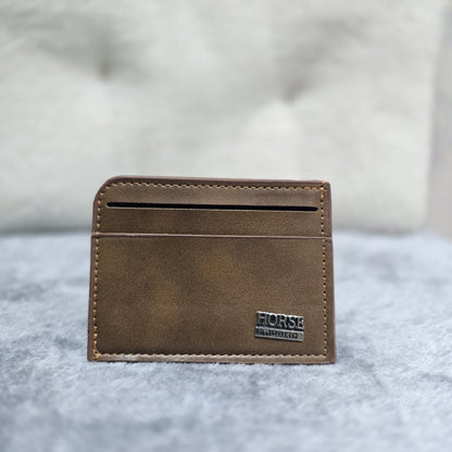 Men’s PU Leather Card Holder (HC4425-11) - Brown