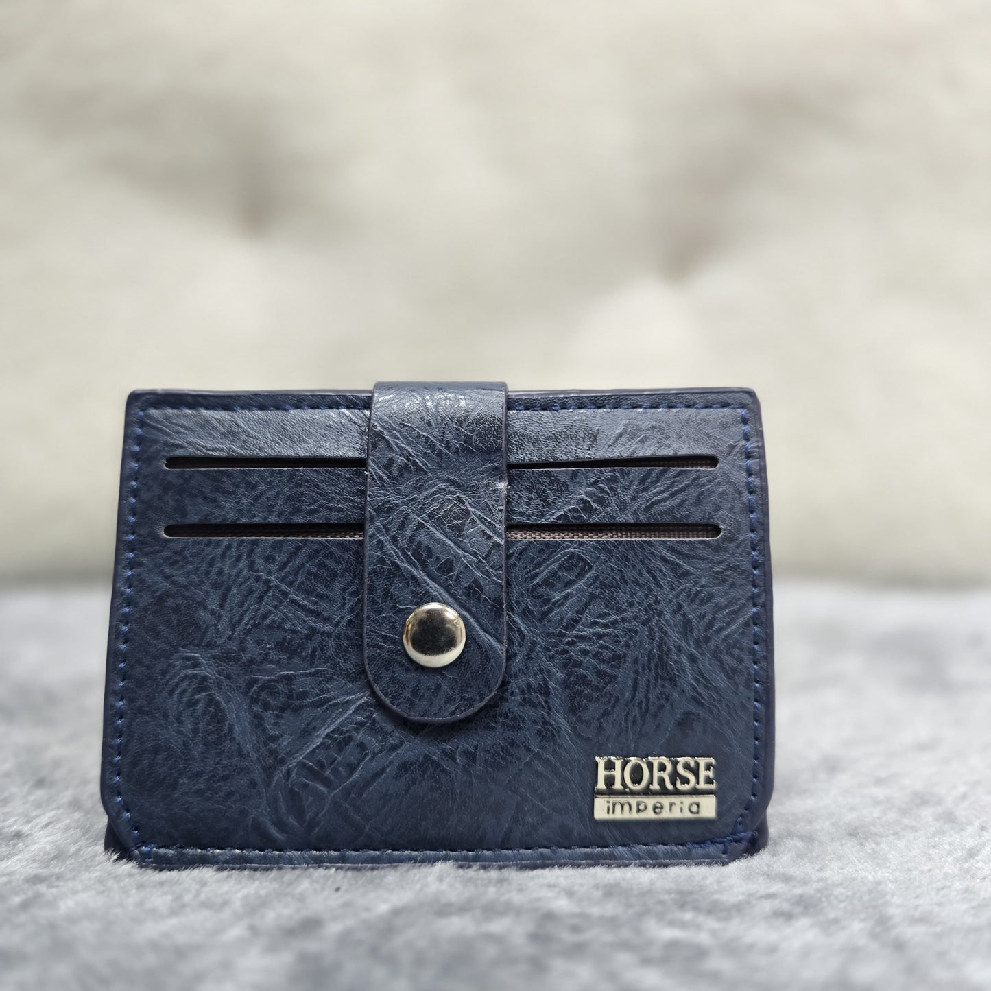 Men’s PU Leather Card Holder (HC454-65) - Dark Blue