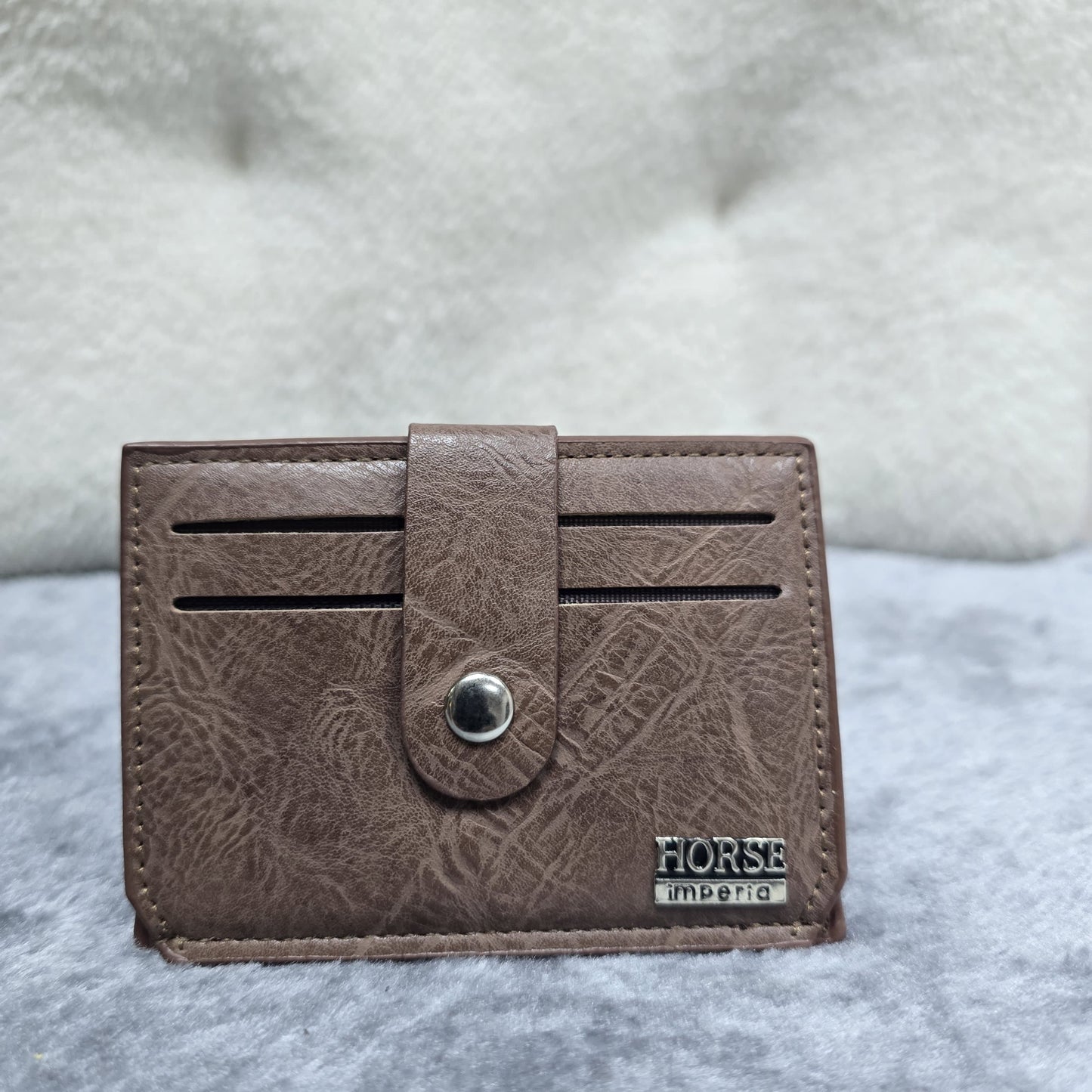 Men’s PU Leather Card Holder (HC454-65) - Dark Brown