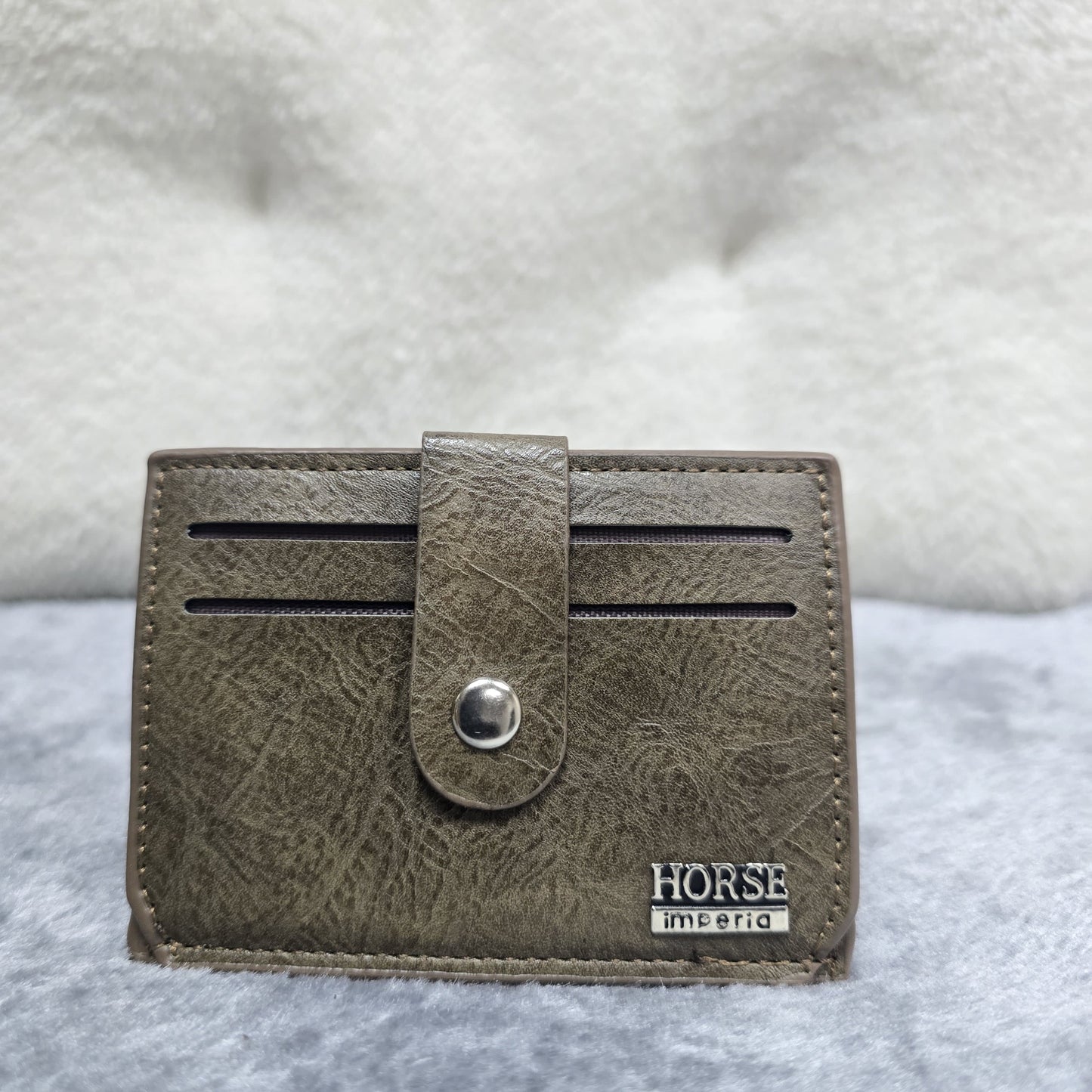 Men’s PU Leather Card Holder (HC454-65) - Dark Gray