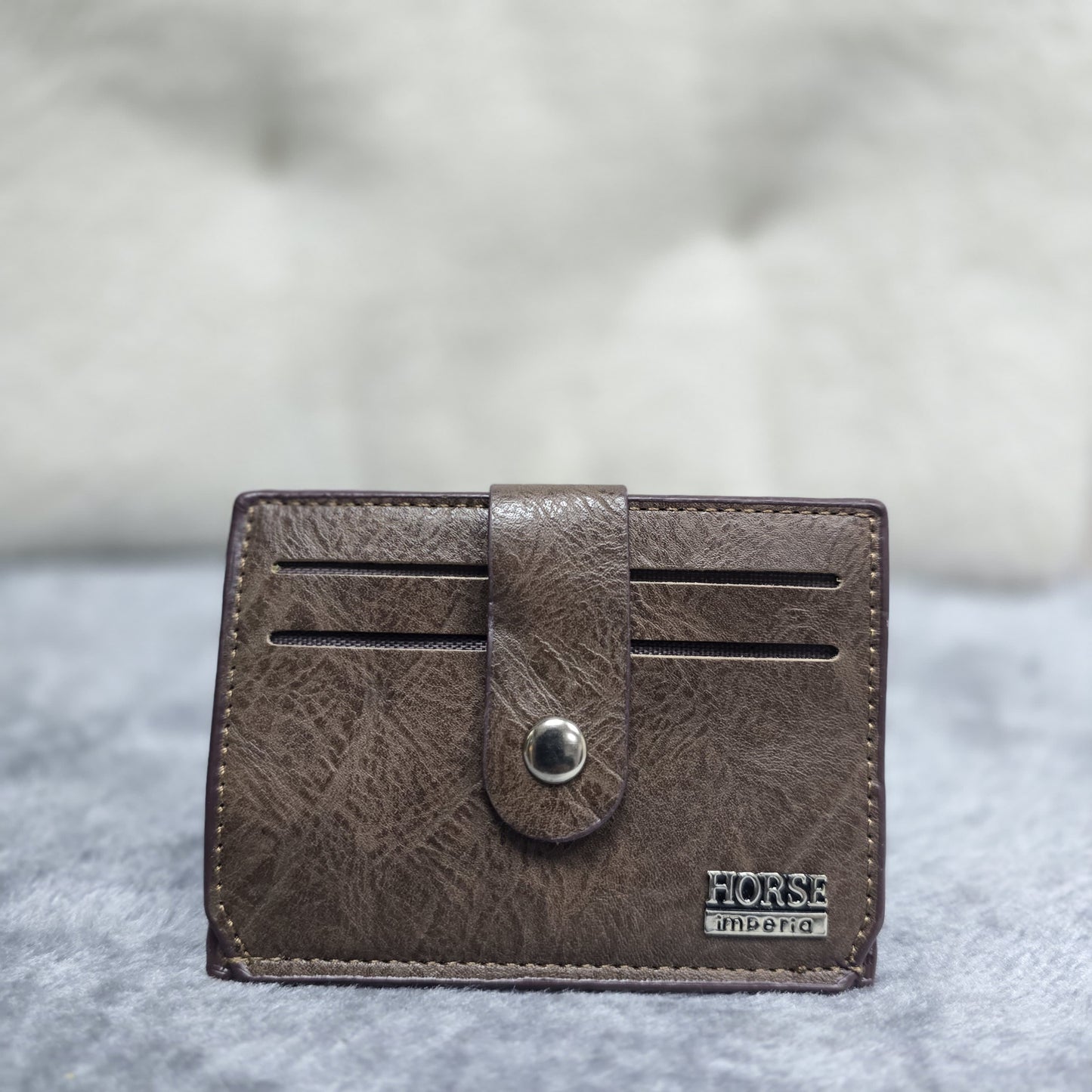 Men’s PU Leather Card Holder (HC454-65) - Coffee