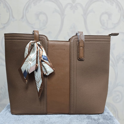 Korean style Women's Retro Single Shoulder Soft PU Leather Tote Bag New Fashion Large Capacity Casual Handbag for All Seasons