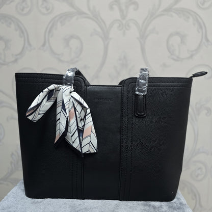 Korean style Women's Retro Single Shoulder Soft PU Leather Tote Bag New Fashion Large Capacity Casual Handbag for All Seasons