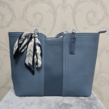 Korean style Women's Retro Single Shoulder Soft PU Leather Tote Bag New Fashion Large Capacity Casual Handbag for All Seasons