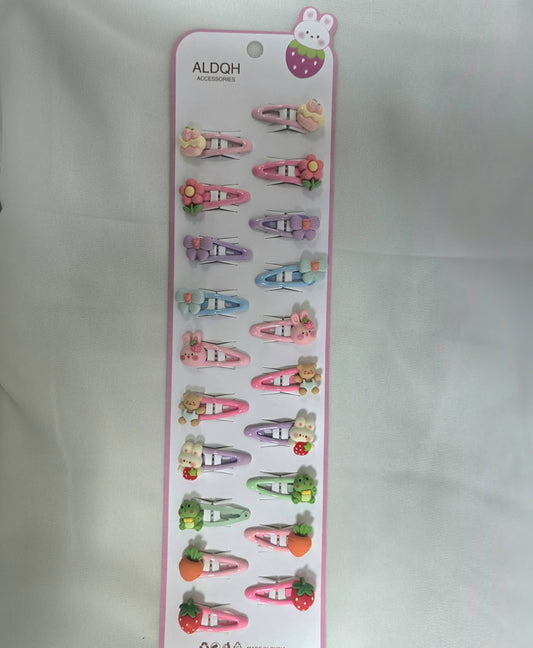 HAIR CLIP 20PCS SET