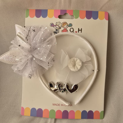 Blush Charm – Full Hair Band Set